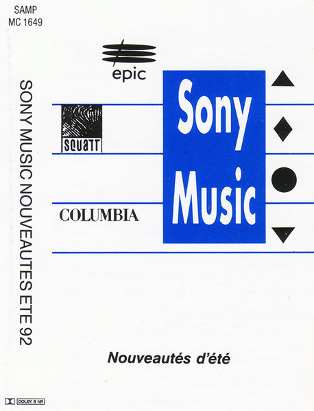 Sony Music - Nouveautés Été 92