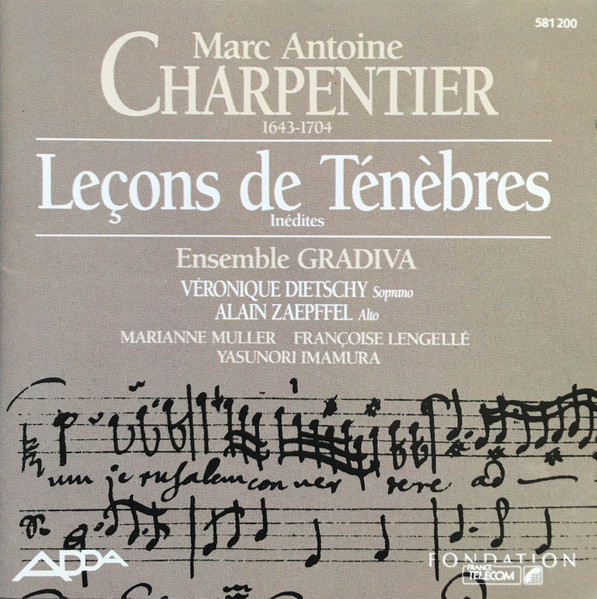 Leçons De Ténèbres