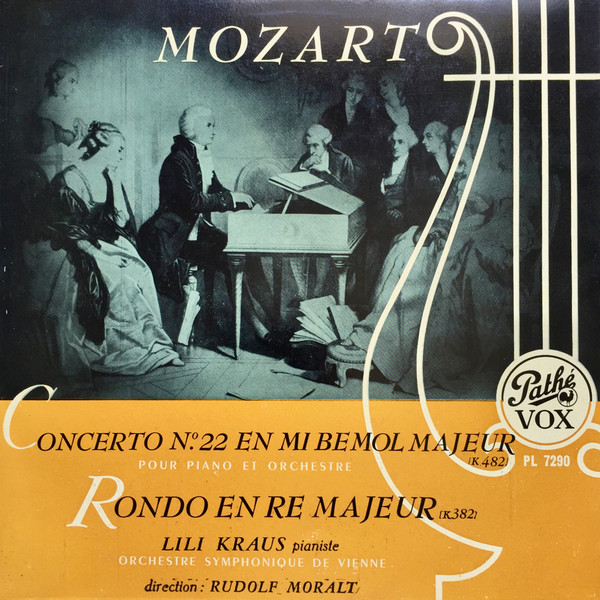 Concerto N° 22 En Mi Bémol Majeur (K. 482) / Rondo En Ré Majeur (K. 382)