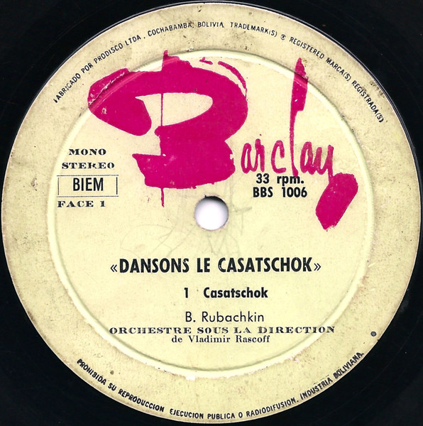 Dansons Le Casatschok