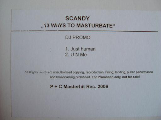 13 Ways To Masturbate
