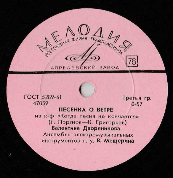 Песенка О Ветре / Далекая Звезда