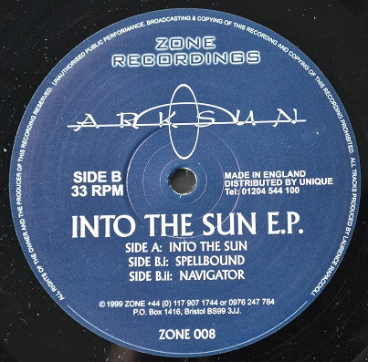 Into The Sun E.P.