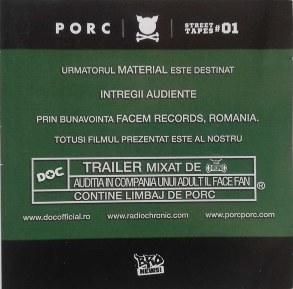 Trailer (Porc Street Tapes #1)