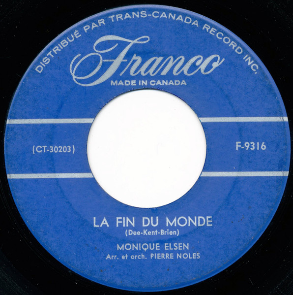 La Fin Du Monde / Sur Le Sable