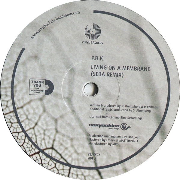 Living On A Membrane (Seba Remix) / Moonflower (Deep Blue Remix)