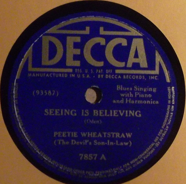 Seeing Is Believing / I'm A Little Piece Of Leather