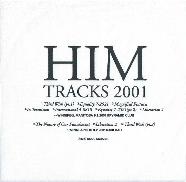 Live Tracks 2001