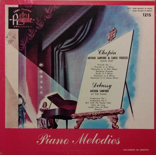 Piano Melodies Of Chopin / Piano Melodies Of Debussy