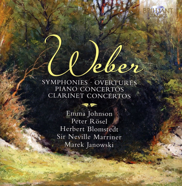 Symphonies, Overtures, Piano Concertos, Clarinet Concertos