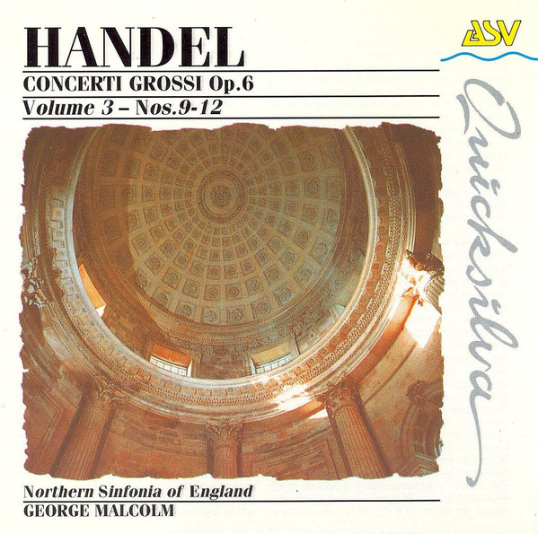 Concerti Grossi Op. 6 Volume 3 – Nos. 9-12