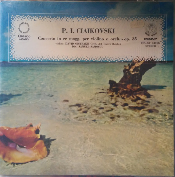 Concerto In Re Magg. Per Violino E Orch. - Op. 35