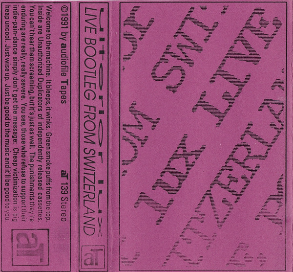 Live Bootleg From Switzerland