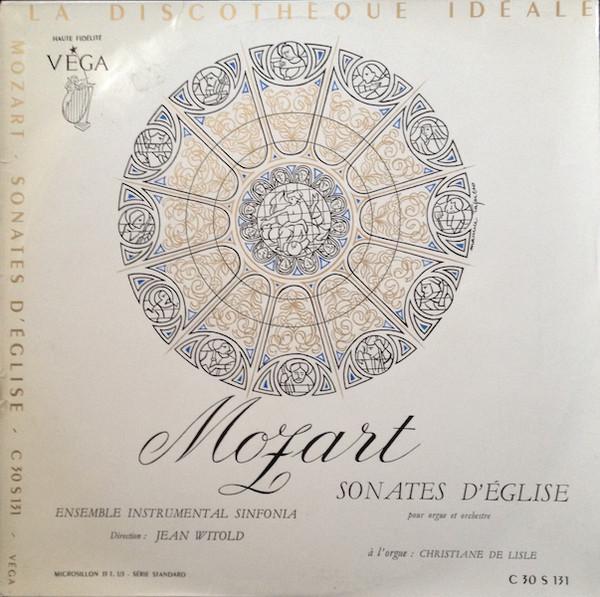 Sonates D'Église Pour Orgue Et Orchestre