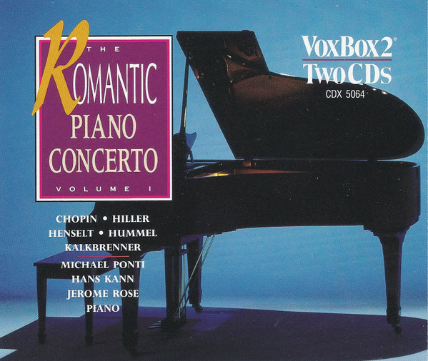 The Romantic Piano Concerto Volume 1