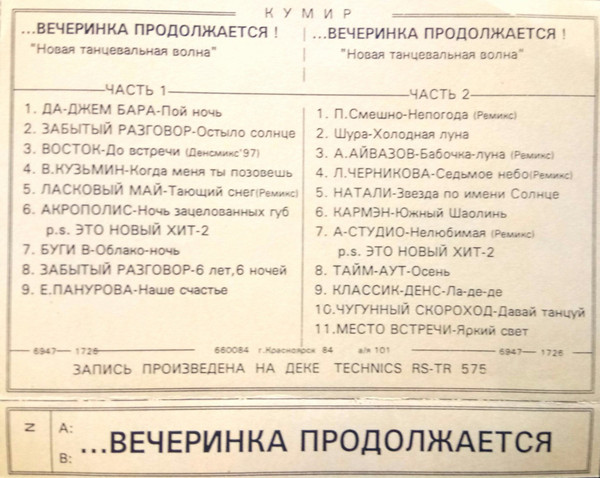 ...Вечеринка Продолжается!
