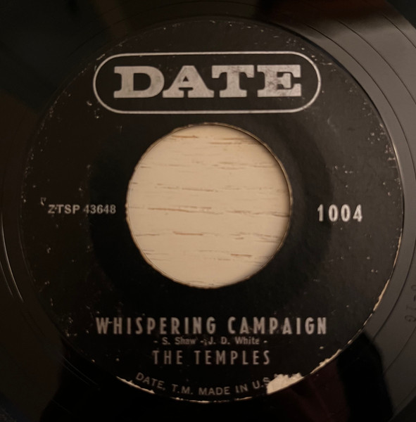 Whispering Campaign / I Don't Want To Do A Thing But Love You
