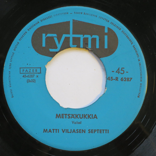 Metsäkukkia / Valssi Menneiltä Ajoilta
