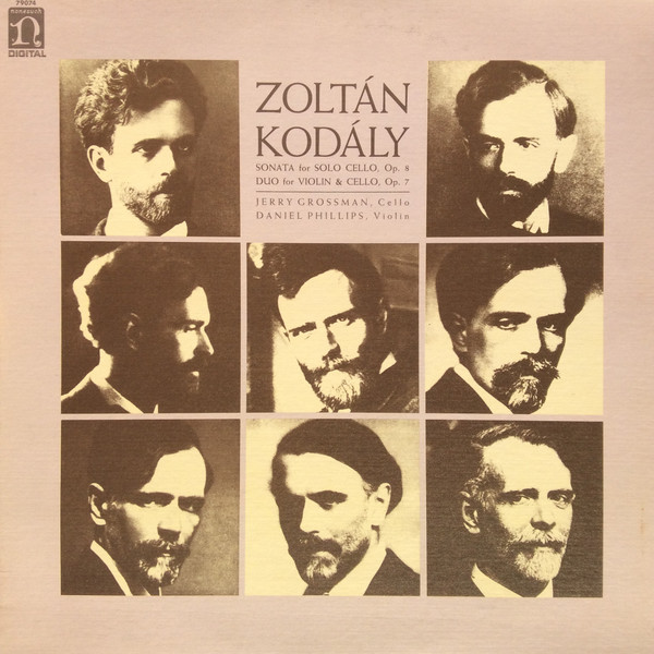 Sonata For Solo Cello, Op. 8 / Duo For Violin & Cello, Op. 7