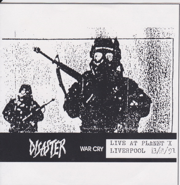 War Cry - Live At Planet X, Liverpool 13/11/91