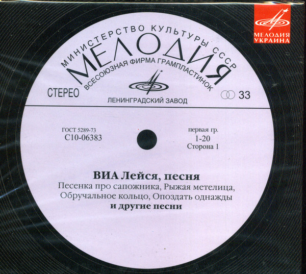 ВИА Лейся, Песня