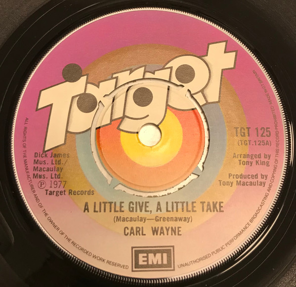 A Little Give A Little Take / Home Lovin' Man