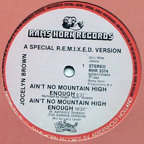 Ain't No Mountain High Enough