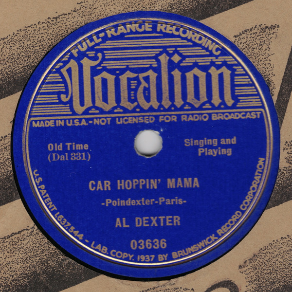 Car Hoppin' Mama / Broken Hearted Blues