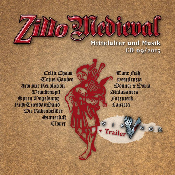 Zillo Medieval - Mittelalter und Musik CD 09/2015