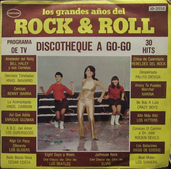 Los Grandes Años Del Rock And Roll Discotheque Orfeon A Go-Go Vol.III