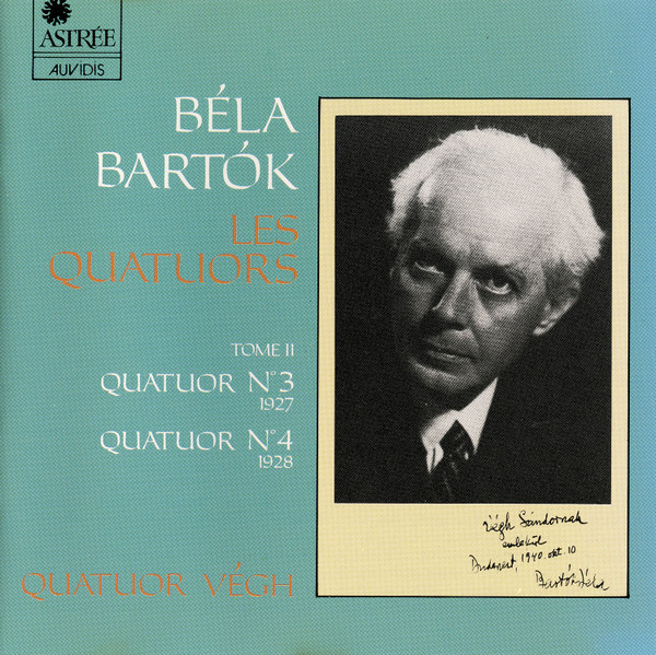 Les Quatuors - Tome II: Quatuor N° 3 (1927) / Quatuor N° 4 (1928)