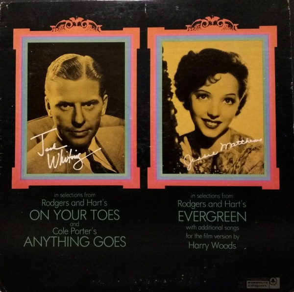 Jack Whiting In Selections From "On Your Toes" And "Anything Goes", Jessie Matthews In Selections From "Ever Green" And "Evergreen"
