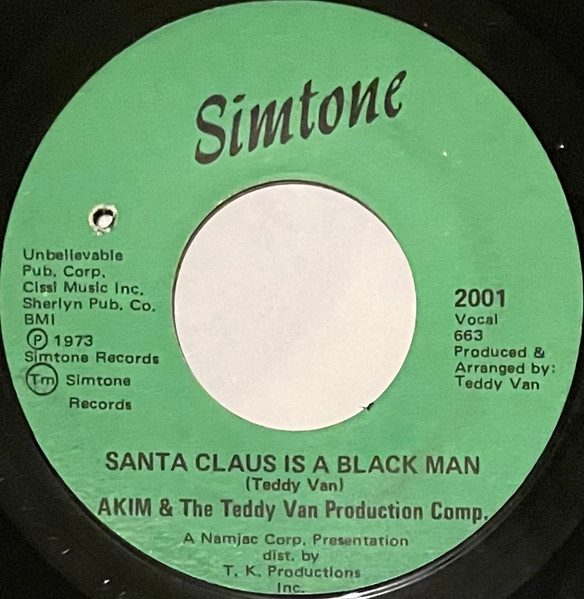 Santa Claus Is A Black Man