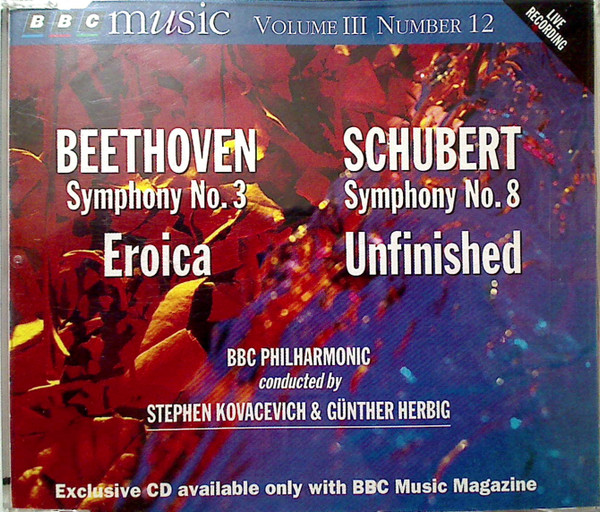 Symphony No.3 Eroica / Symphony No.8 Unfinished