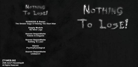 Nothing To Lose!