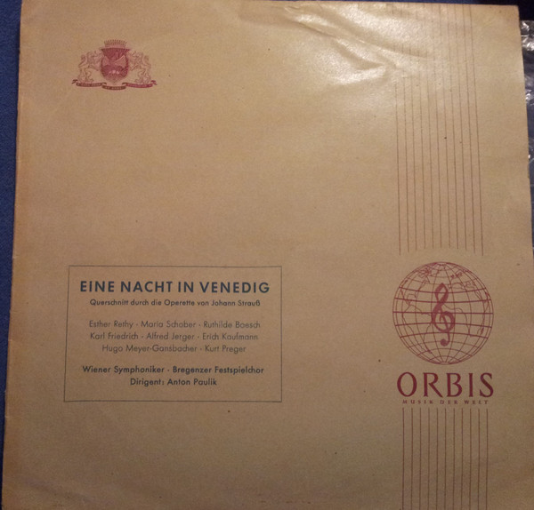 Eine Nacht In Venedig (Querschnitt Durch Die Operette)