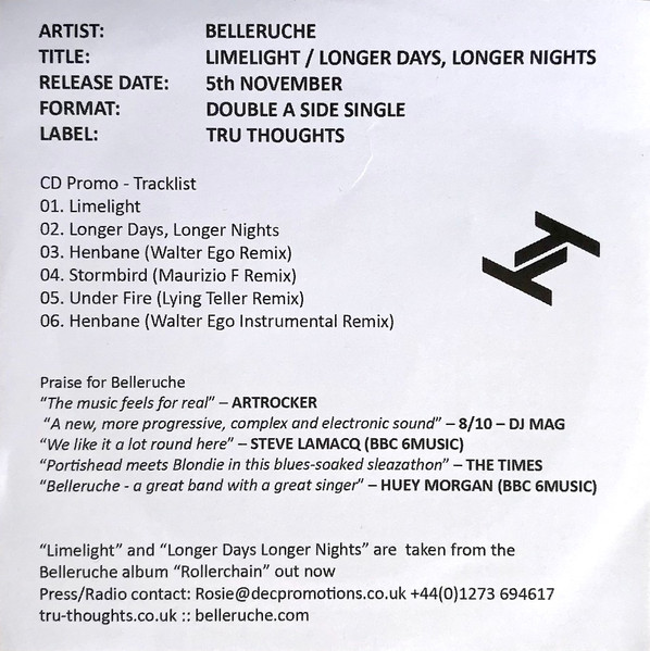 Limelight / Longer Days, Longer Nights