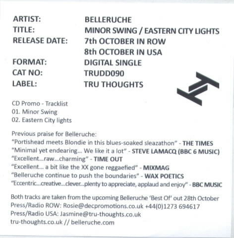 Minor Swing / Eastern City Lights