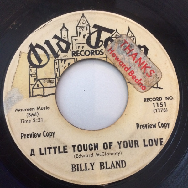 A Little Touch Of Your Love / Little Boy Blue