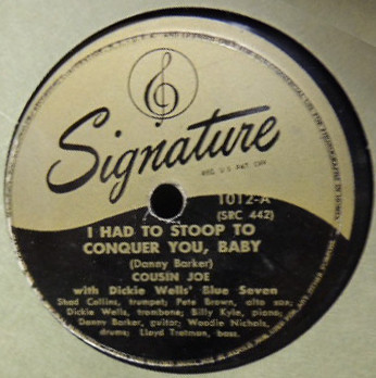 I Had To Stoop To Conquer You, Baby / Bachelor's Blues