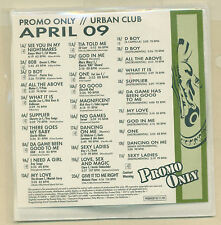 Promo Only Urban Club: April 2009