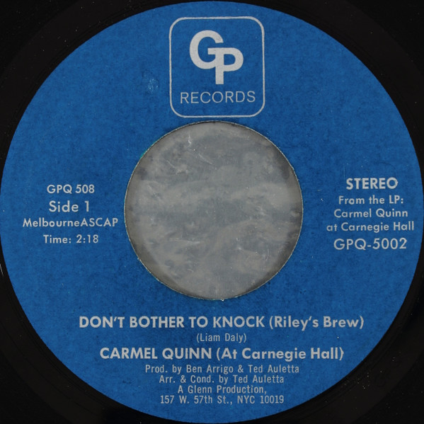 Don't Bother To Knock (Riley's Brew)