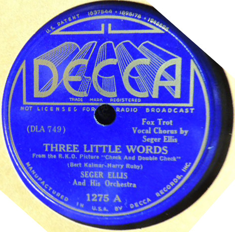 Three Little Words / Shivery Stomp