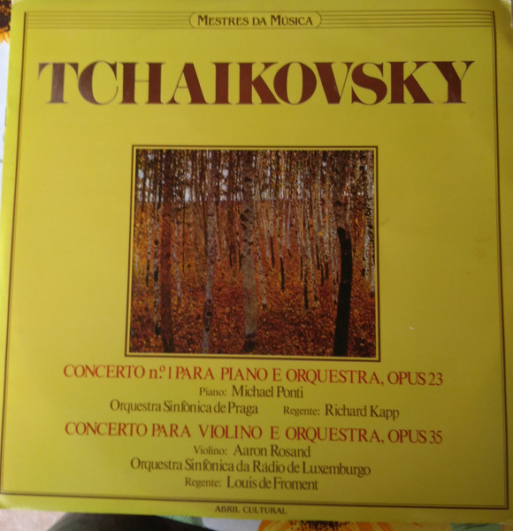 Concerto N.º 1 Em Si Bemol Menor Para Piano E Orquestra , Opus 23 / Concerto Em Ré Maior Para Violino E Orquestra, Opus 35