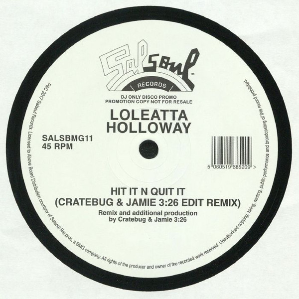 Hit It N Quit It (Cratebug & Jamie 3:26 Edit Remix)