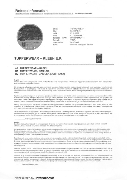 Kleen EP