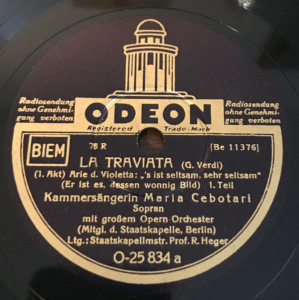 La Traviata: 'S Ist Seltsam, Sehr Seltsam / O Torheit