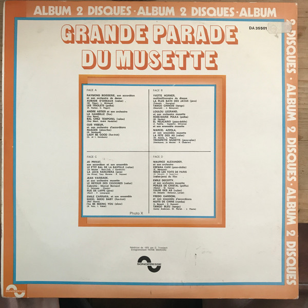Balajo - Grande Parade Du Musette