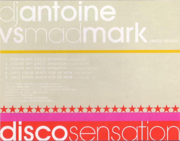 Disco Sensation / You're Ready For Me Now