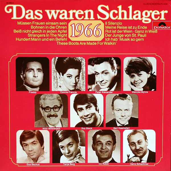 Das Waren Schlager 1966